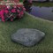 Decorative Outdoor Weather-Resistant Artistic Artificial Faux Stone Rock, Garden Patio Granite Grey Fiberglass Stone
